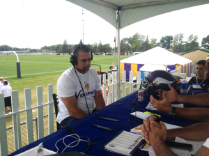 NFL Radio - 2014 TCT - Vikings - GM Rick Spielman