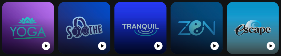 SiriusXM Mindfulness and Meditation Channels