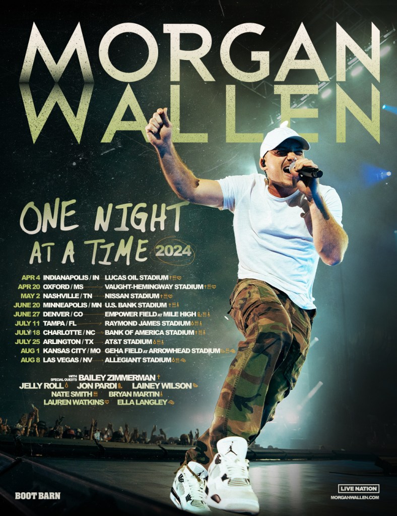 Morgan Wallen One Night At A Time Tour New Dates