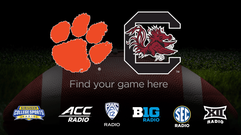 Clemson vs. South Carolina- Palmetto Bowl