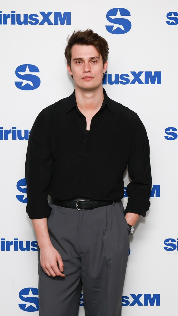Nicholas Galitzine SiriusXM step and repeat March 2024