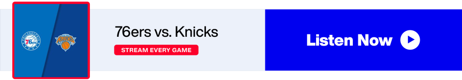knicks 76ers on siriusxm