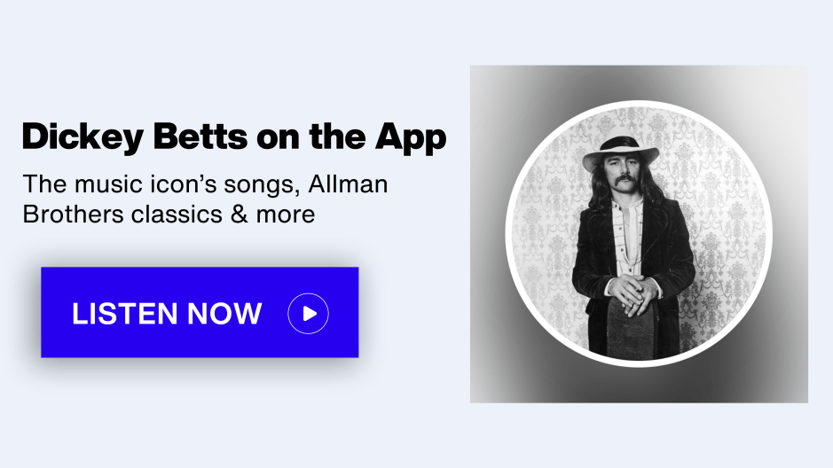 dickey betts on siriusxm