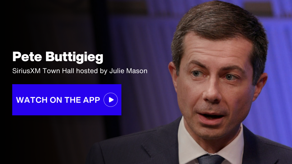 pete buttigieg siriusxm