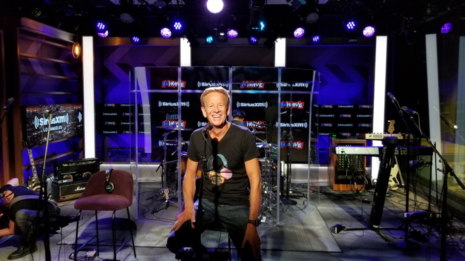Richard Blade at the SiriusXM 1st Wave Studios